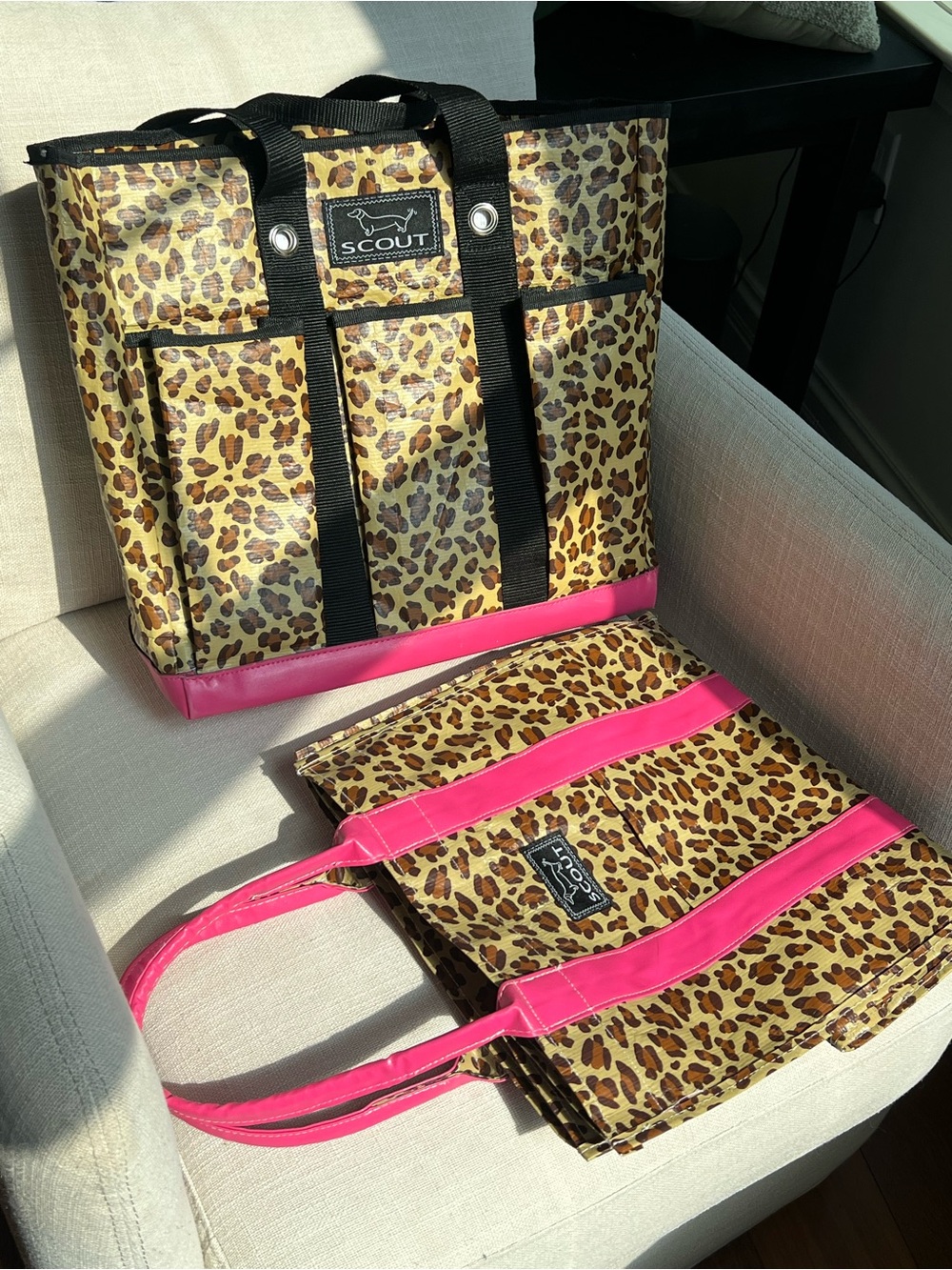 SCOUT Leopard Print Tote Bundle